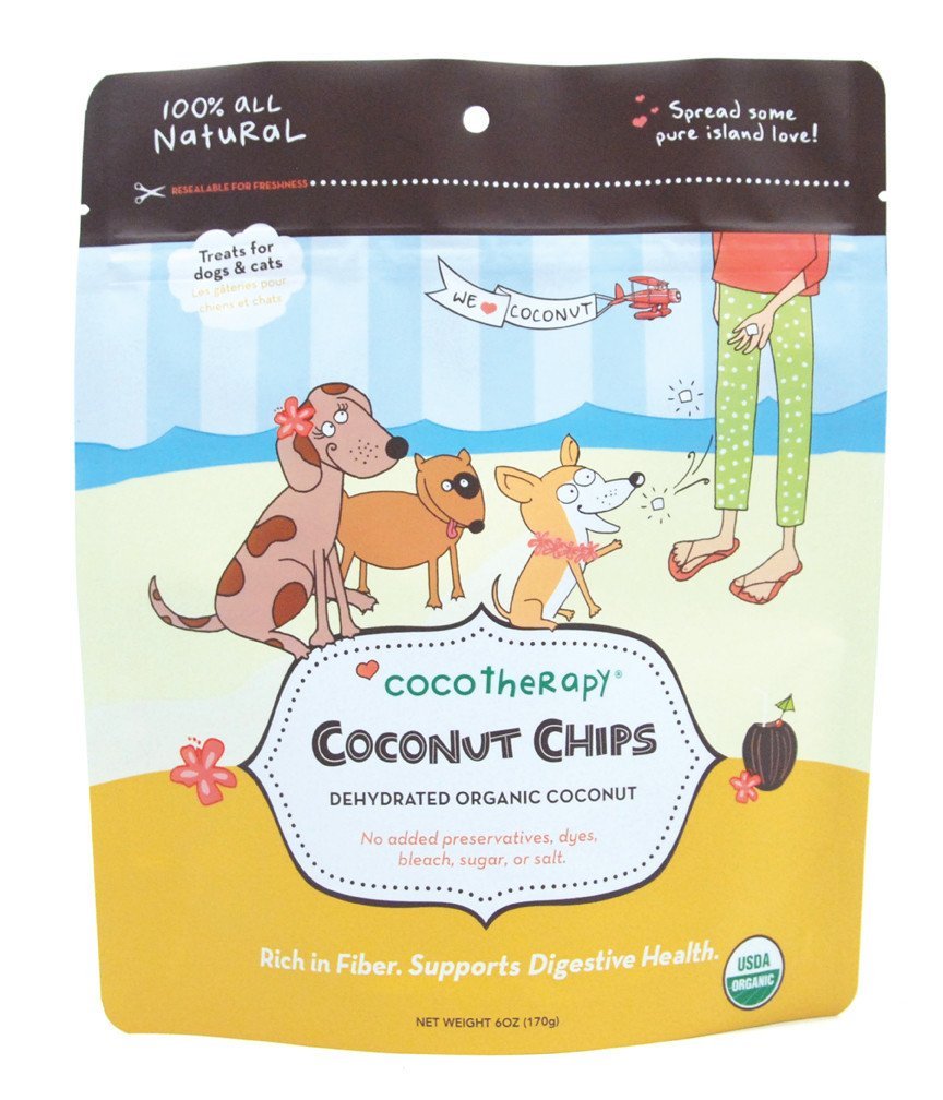 CoCoTherapy Coconut Chips - 6 oz, (Pack of 2)