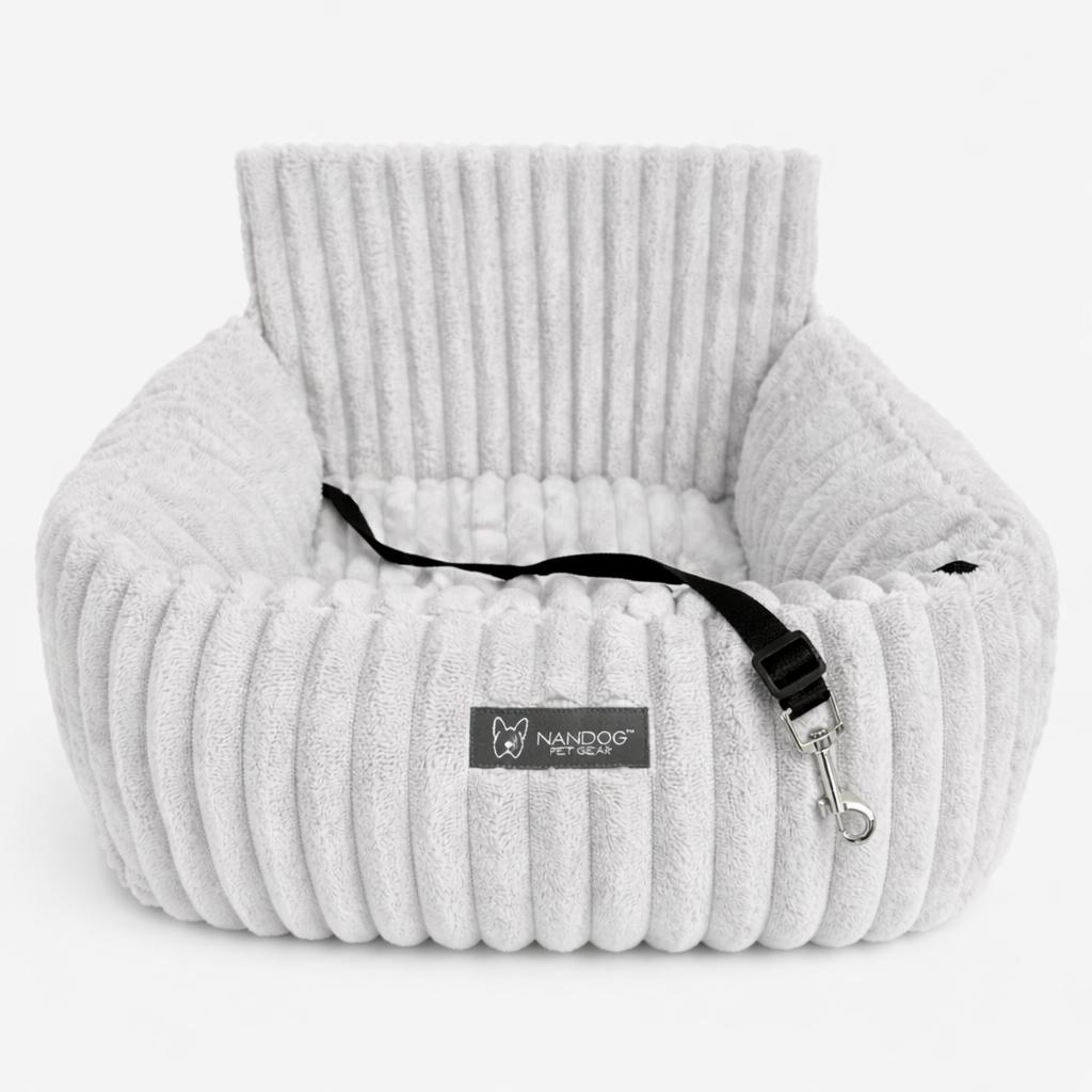 Nandog Pet Gear The Car Seat Gray Velvety Cloud S – Limited Edition