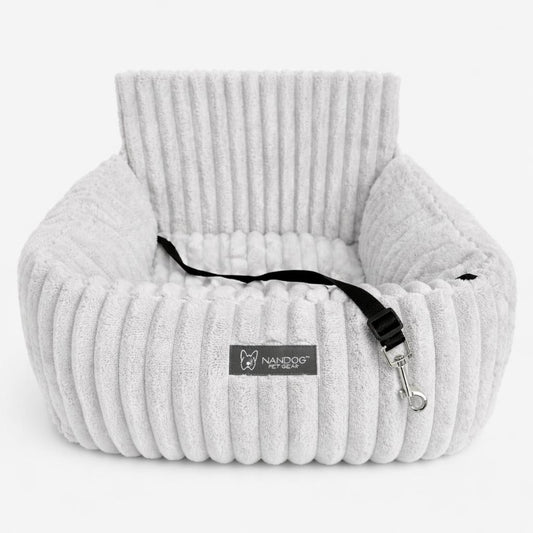 Nandog Pet Gear The Car Seat Gray Velvety Cloud S – Limited Edition