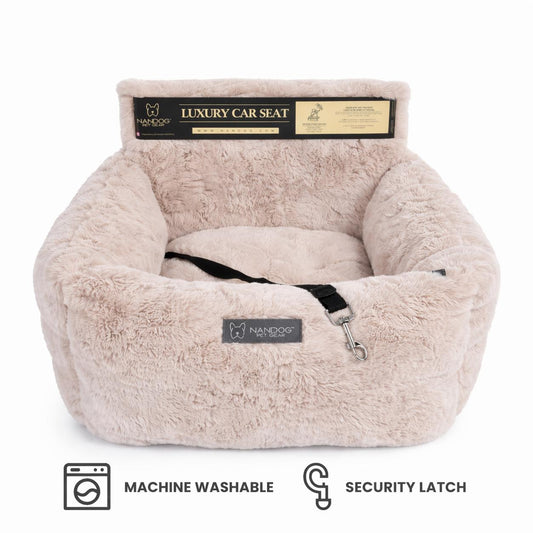 Nandog Pet Gear The Car Seat Beige Cloud S – Limited Edition