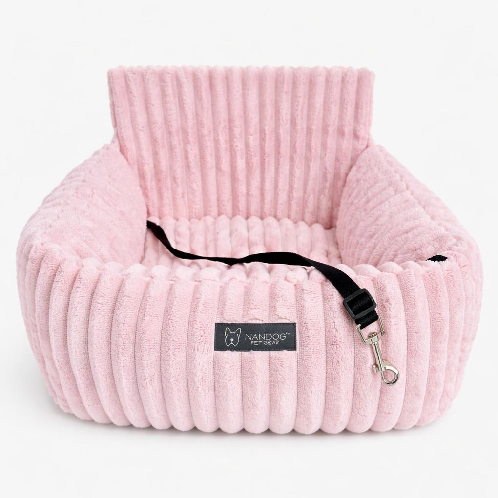 Nandog Pet Gear The Car Seat Pink Velvety Cloud S – Limited Edition