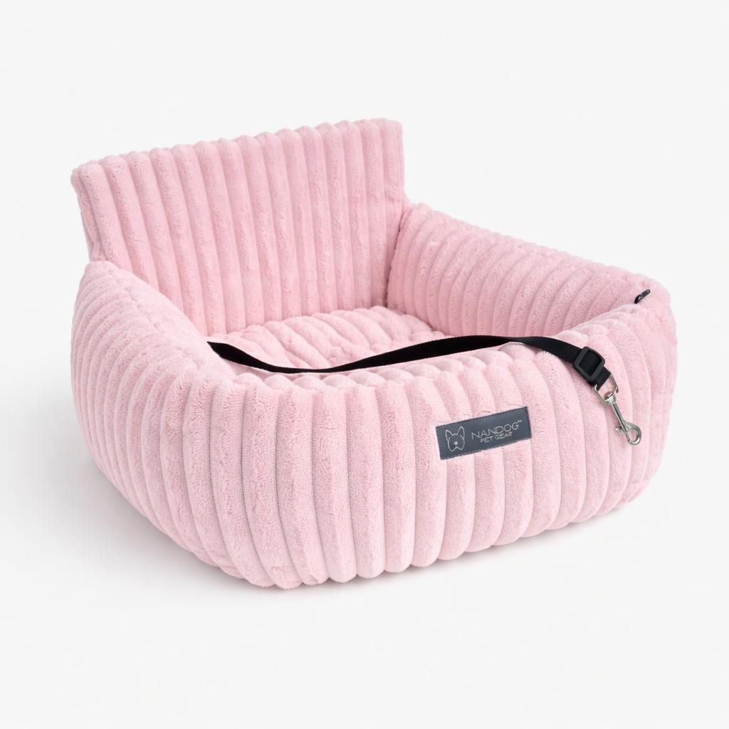 Nandog Pet Gear The Car Seat Pink Velvety Cloud S – Limited Edition