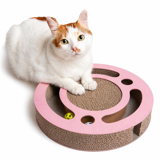 Nandog Pink Cat Scratcher
