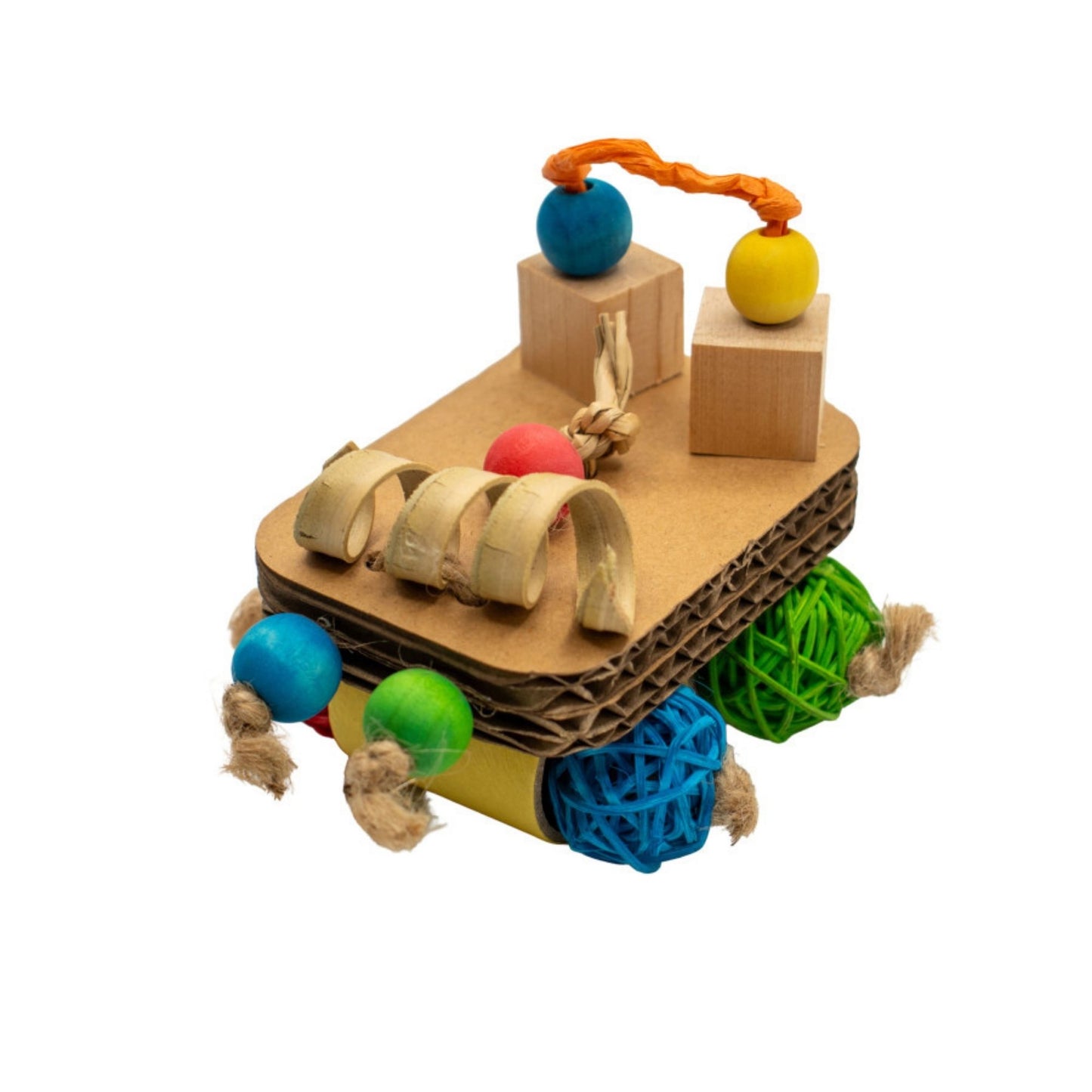 A & E Cages Nibbles Cardboard Cruiser Small Animal Toy - One Size