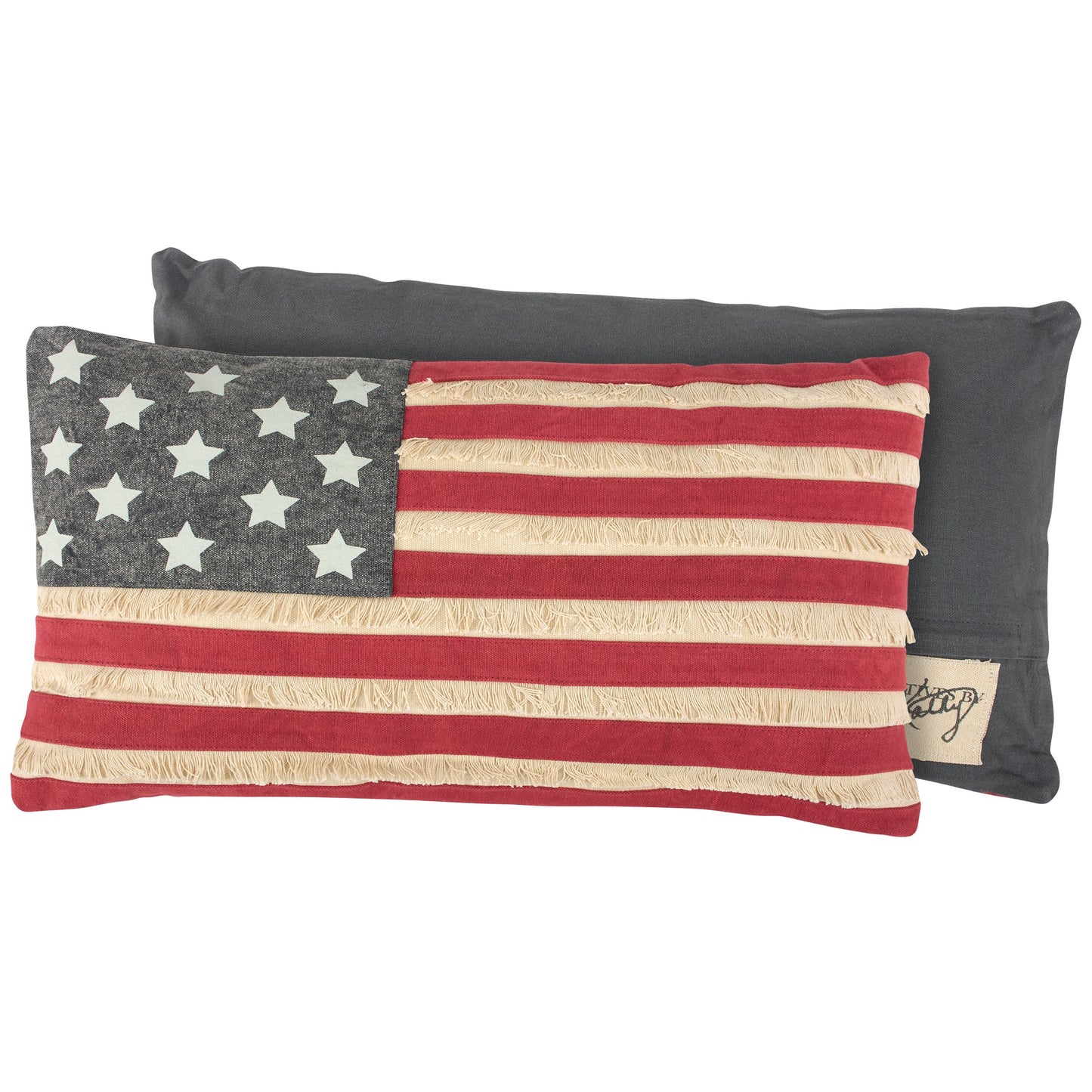 Primitives by Kathy American Flag Pillow - 19" x 10"