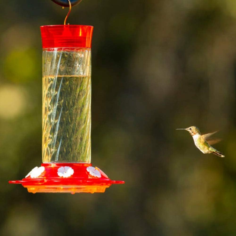 More Birds Diamiond Glass Hummingbird Feeder - 30 oz