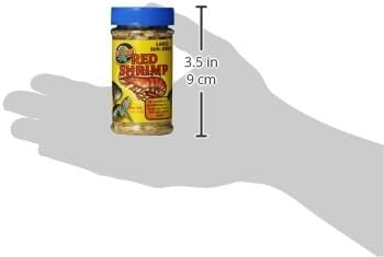 Zoo Med Large Sun-Dried Red Shrimp Aquatic Turtle Food - 0.5 oz