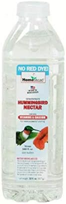 Homestead 32 oz Hummingbird Clear Nectar Concentrate (Liquid) - 4372 (32 oz (New Packaging))