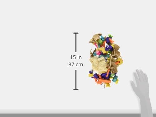 Prevue Hendryx Bodacious Bites Tough Puff Bird Toy