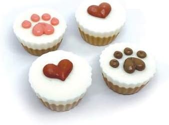 Valentine's Peanut Butter Cups Dog Treats- Pack of 4