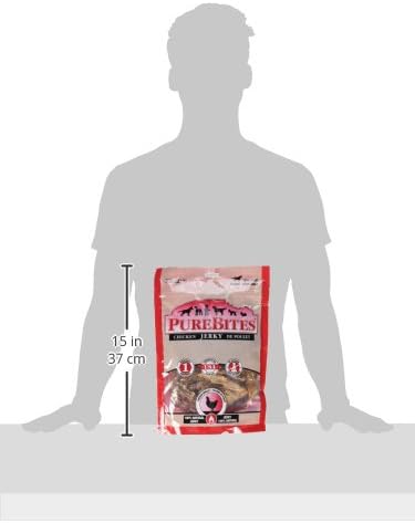 PureBites Chicken Jerky Dog Treats, 1 Ingredient, 21.1oz