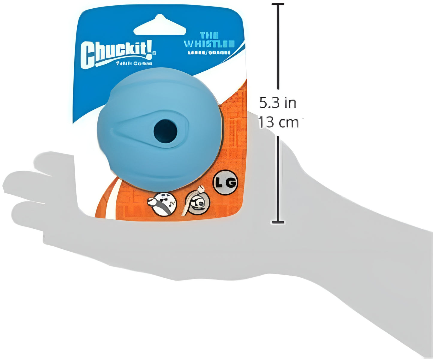 Chuckit The Whistler Dog Ball- Large