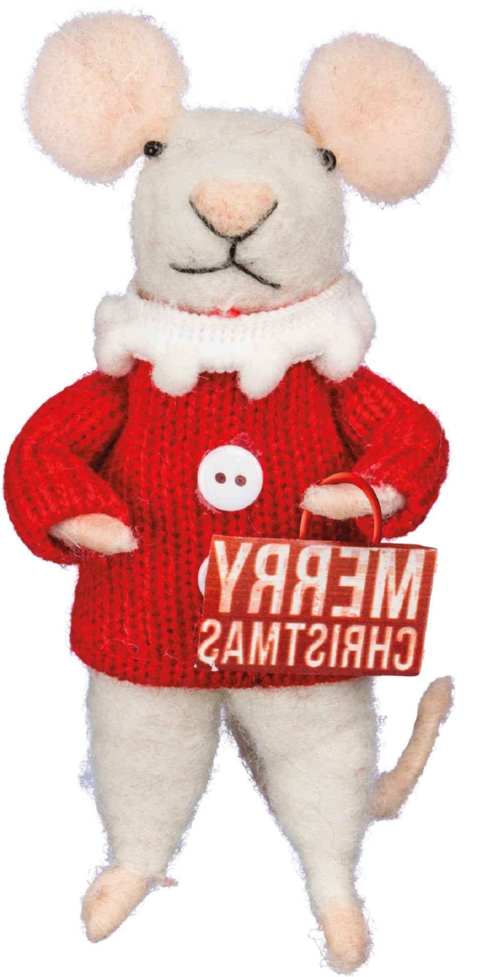 Primitives by Kathy Merry Mouse Critter - 4 inches Tall