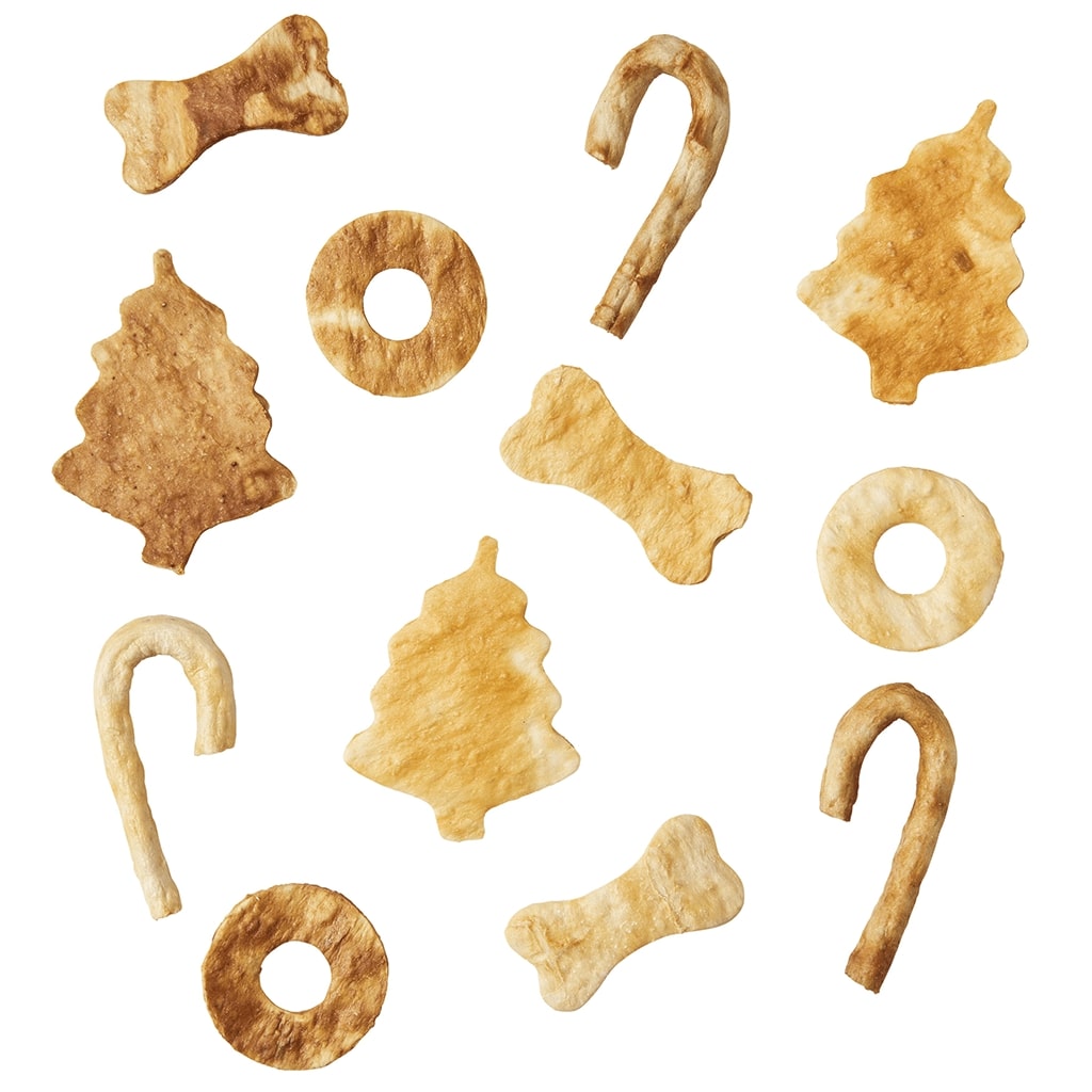 Fieldcrest Farms NOTHIN' TO HIDE Holiday Gift Pack Chicken/Beef Dog Chews - Small(Pack of 12)