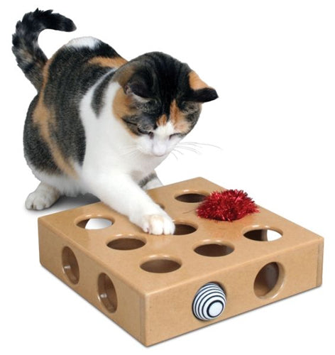 Pioneer Pet Smartcat Peek-a-Play Box Cat Toy