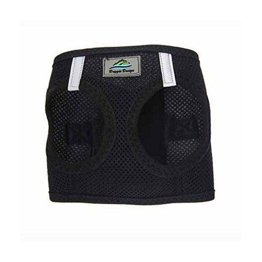 American River Choke Free Reflective Dog Harness, Black, Medium