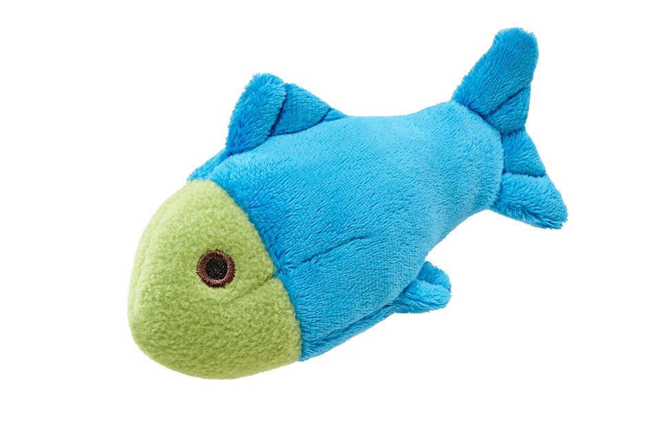 Fluff & Tuff Molly the Fish Plush Dog Toy