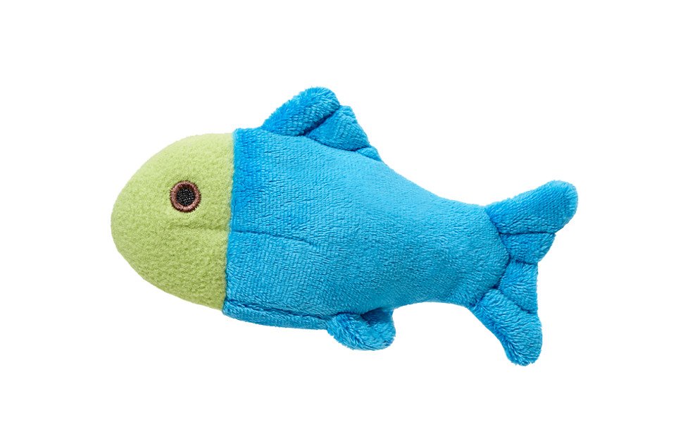 Fluff & Tuff Molly the Fish Plush Dog Toy