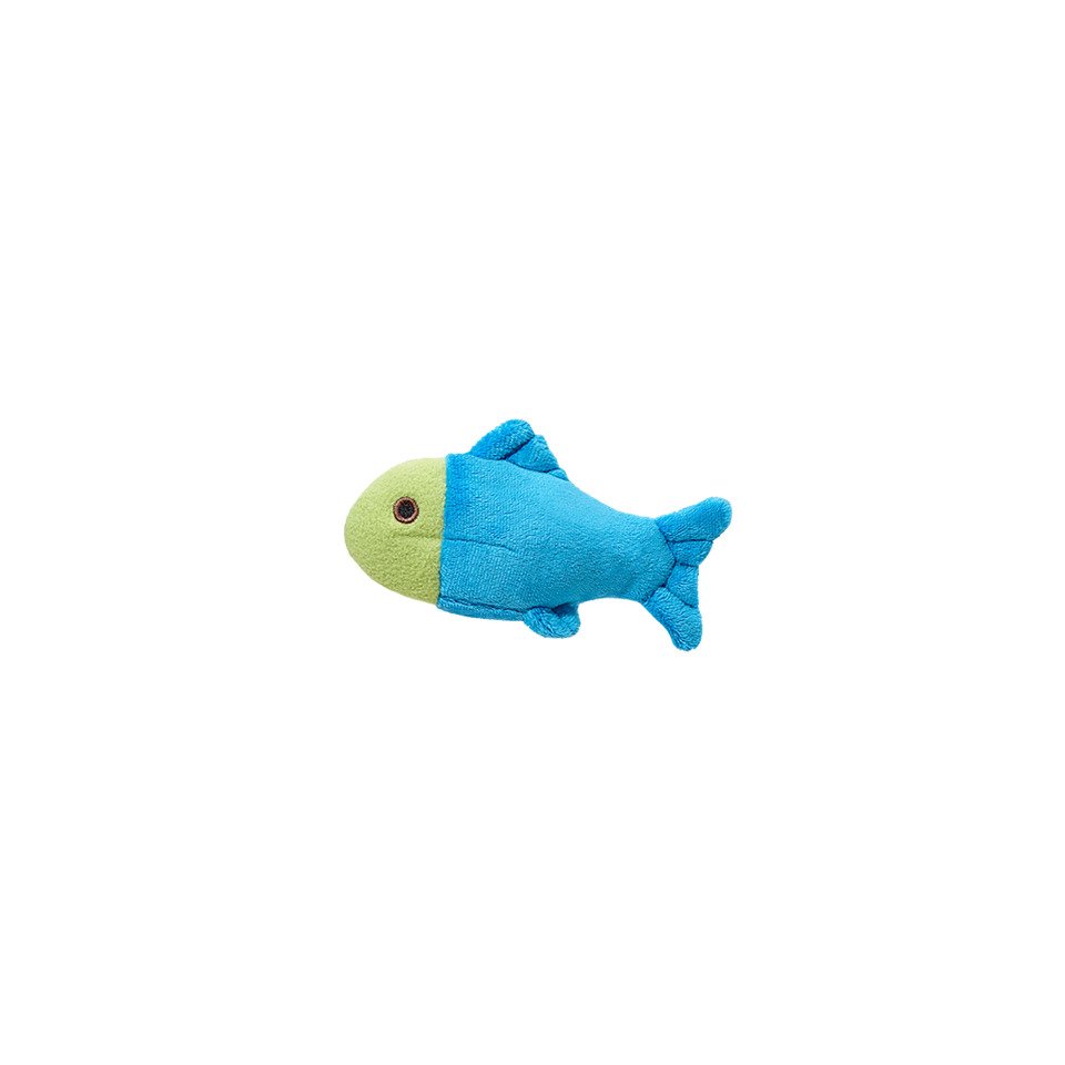 Fluff & Tuff Molly the Fish Plush Dog Toy