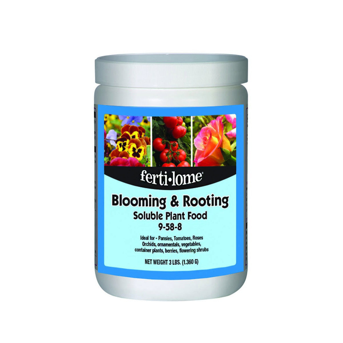 Fertilome (11772) Blooming & Rooting Soluble Plant Food 9-58-8 (3 lbs.)