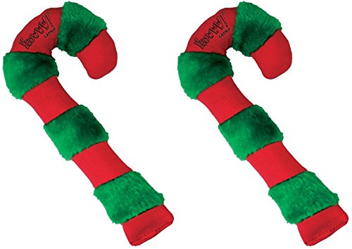 Yeowww! 100% Organic Catnip Candy Cane Cat Toy - 2 Pack