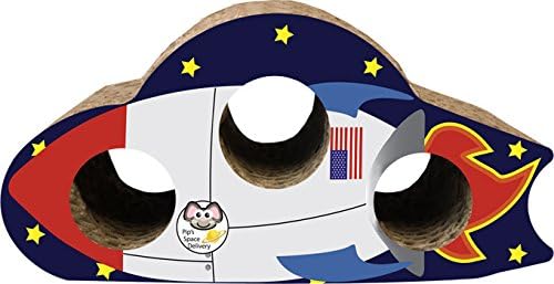 Imperial Cat Pay 'n Shapes Medium Habitat Enhancer Rocket Ship - Small Animal