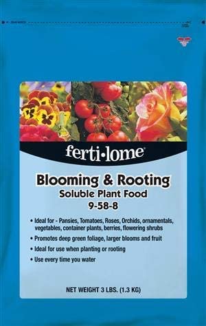 Fertilome Blooming & Rooting Soluble Plant Food 9-59-8, 3 Pounds