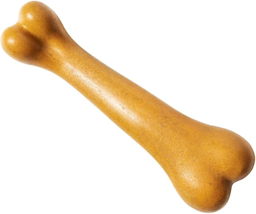 ETHICAL/SPOT Bam-Bone Plus Dino Bone Peanut Butter Flavor Chew Toy - 7.25"