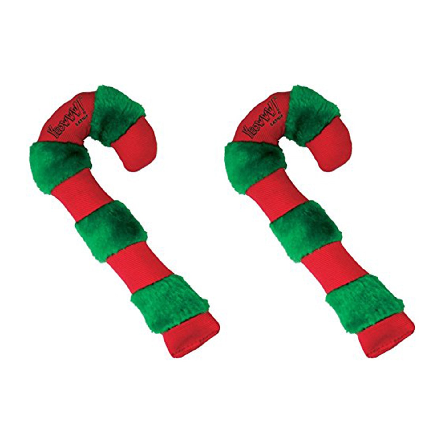 Yeowww! Organic Catnip Candy Cane Cat Toys, 3 Pack