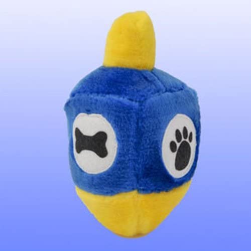 Copa Plush Dreidel Hanukkah Draydel Chewish Squeak Treat Animal Pet Toy