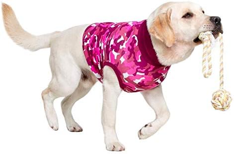 Suitical Recovery Suit for Dogs - Pink Camo - size XX-Large
