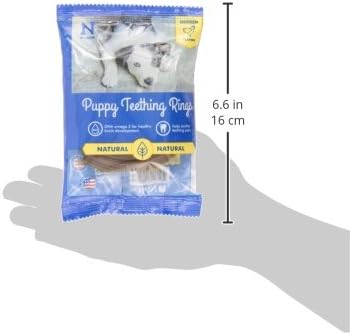 N-Bone Puppy Teething Ring - Chicken Flavor- Single Ring