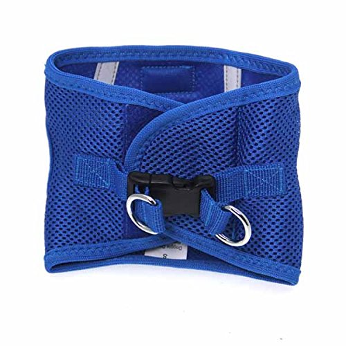 CHOKE FREE REFLECTIVE STEP IN ULTRA HARNESS - BLUE - ALL SIZES - AMERICAN RIVER (XL) by Doggie Design