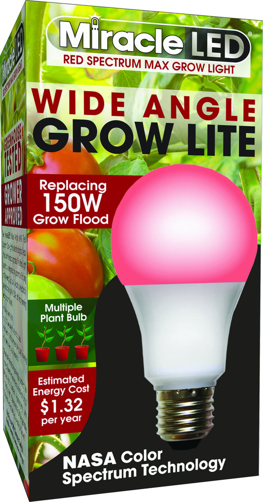 MiracleLED Red Wide Angle Multi-Plant Led Grow Light Replacing - 150W