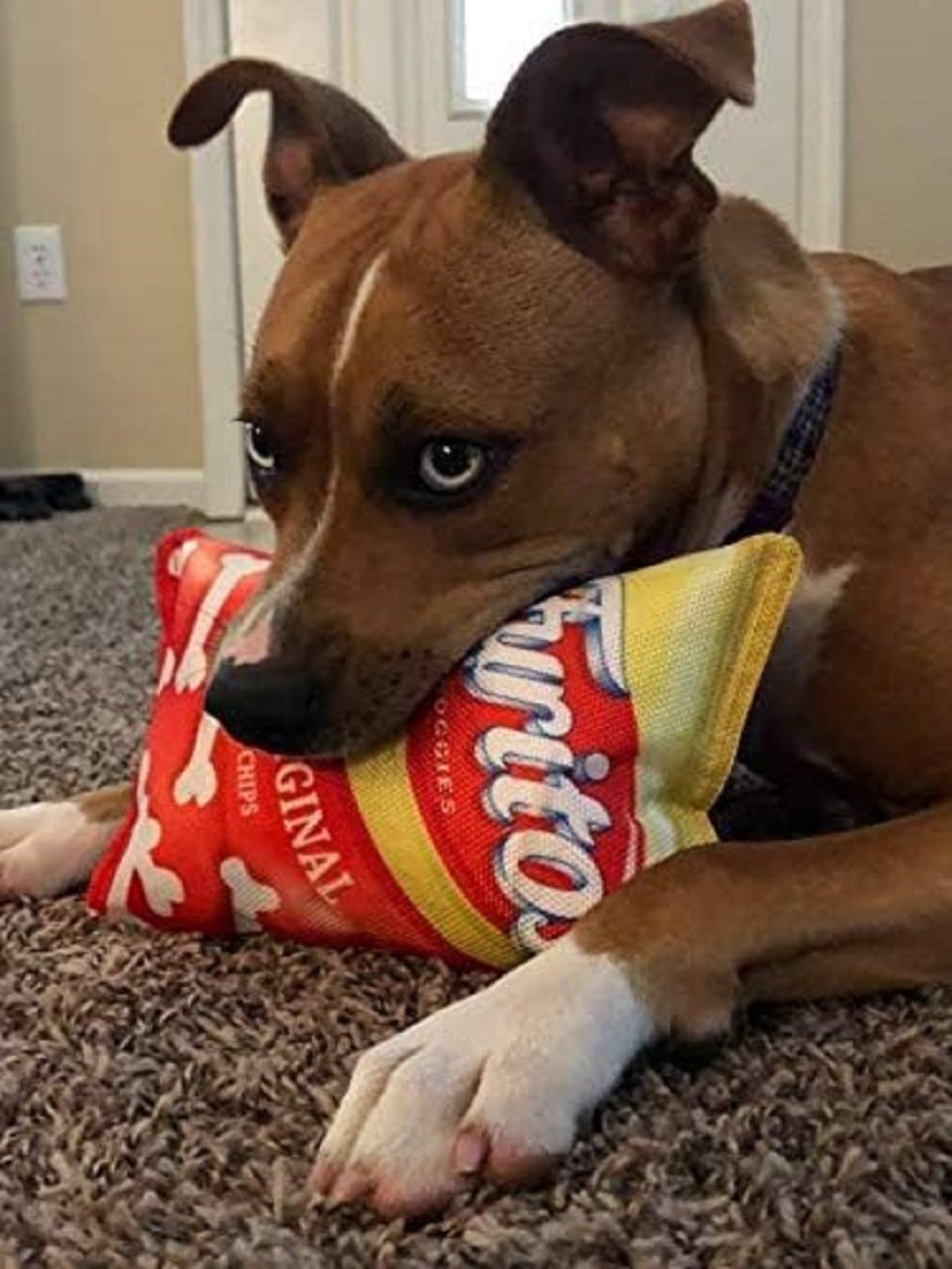 Ethical Products SPOT Fun Food Furitos Chips Dog Toy - 8in