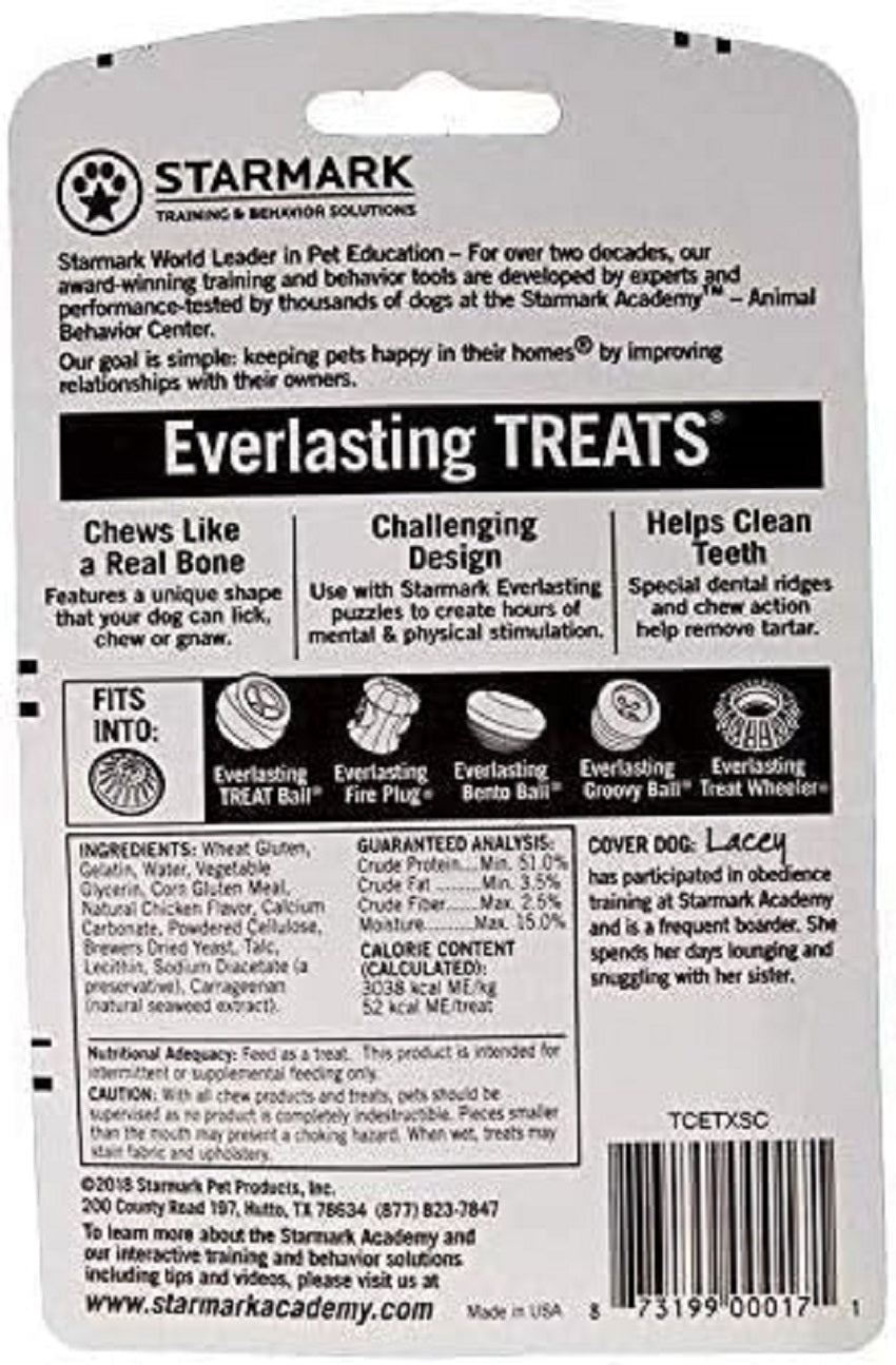 Starmark Everlasting Treats Chicken Dog Chew Toy - Large