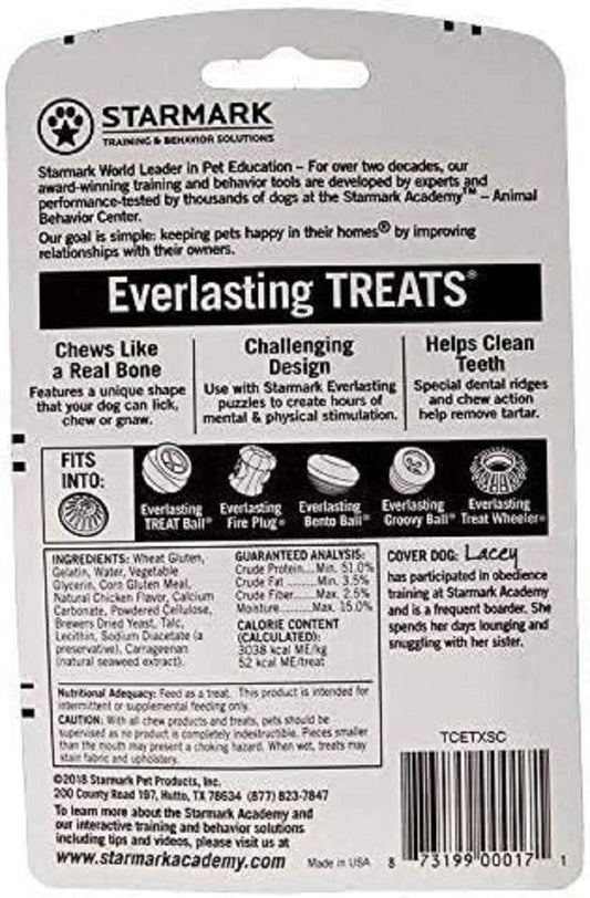 Starmark Everlasting Treats Chicken Dog Chew Toy - Large