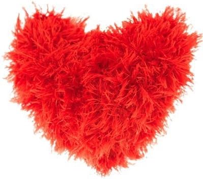 OoMaLooHand Knit Valentine Heart Dog Toy, Medium