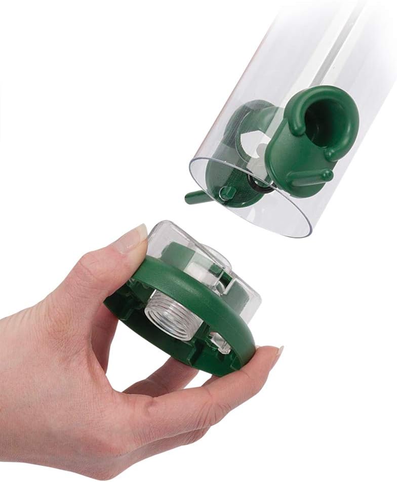 Jacobi Jayne 4 Port Green Ring Pull Pro Nyjer Tube Bird Feeder