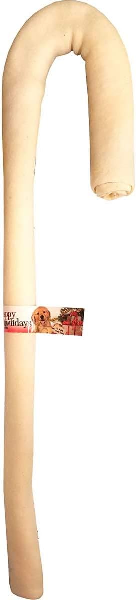 Pet Factory 20" Super Size Rawhide Candy Cane