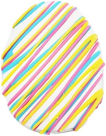 Claudia's Canine Bakery Striped Easter Egg Dog Treats, 12 Cookies