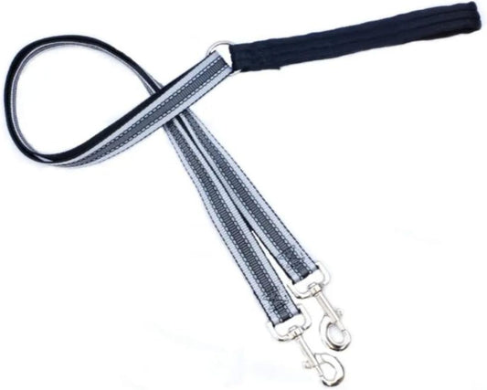 2 Hounds Design Freedom No-Pull Dog Harness with Leash | Reflective Black, 1" X-Large