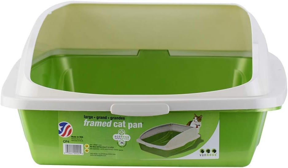 Van Ness Framed Cat Pan Assorted Colors- Large