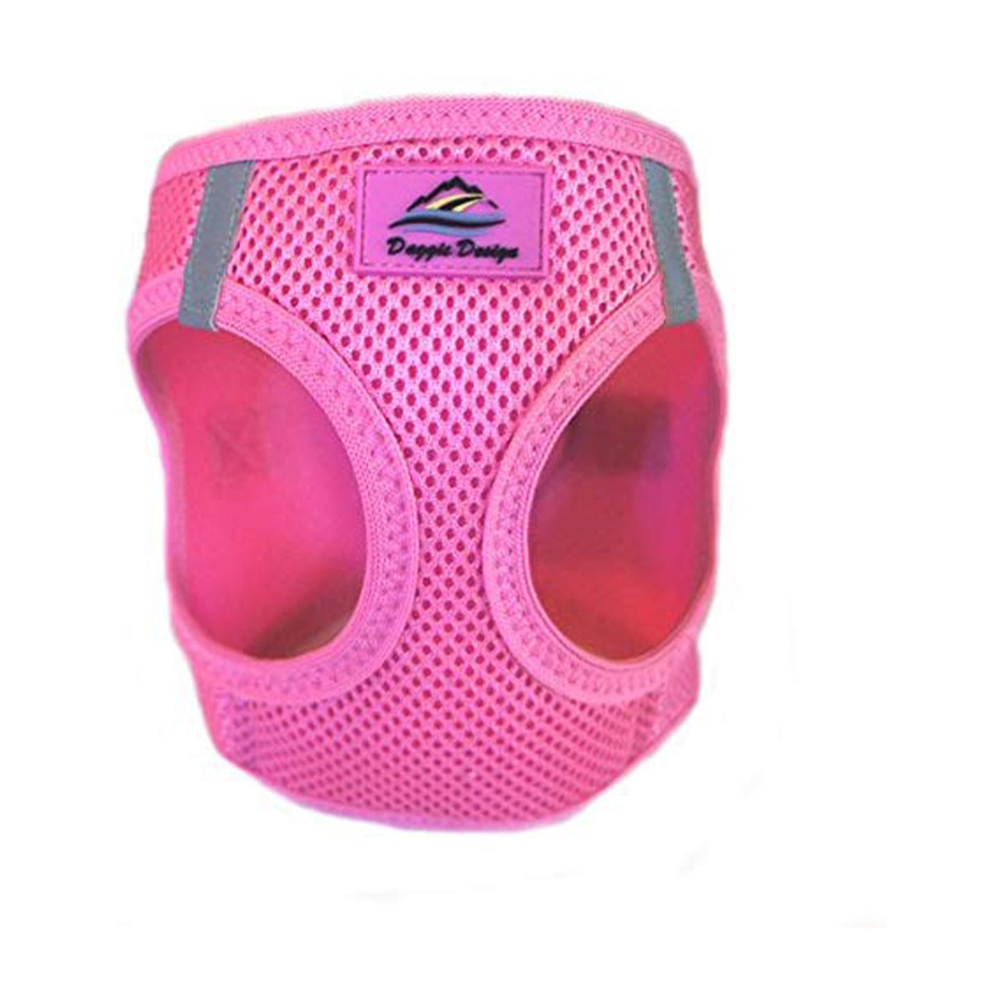 American River Choke Free Reflective Dog Harness, Pink, Small