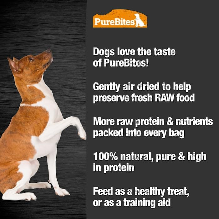 PureBites Duck Jerky Dog Treats, 2 Ingredients, 5.5oz