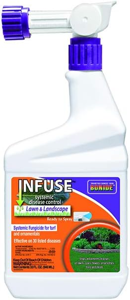 Bonide Infuse Lawn and Landscape Systemic Disease Control, Ready to Spray Fungicide (32 oz.)