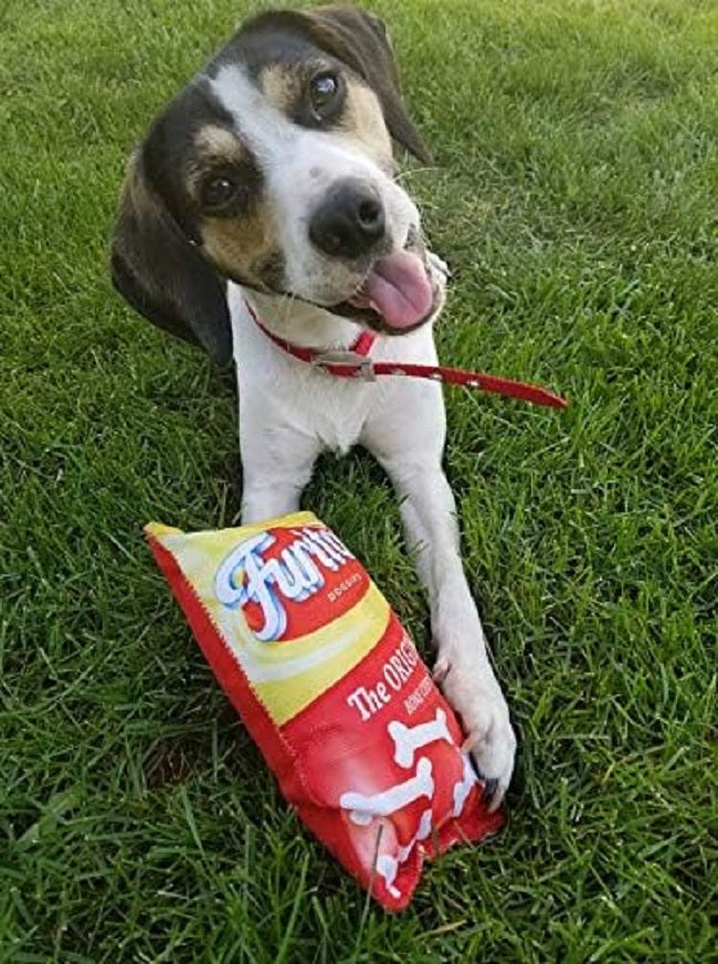 Ethical Products SPOT Fun Food Furitos Chips Dog Toy - 8in