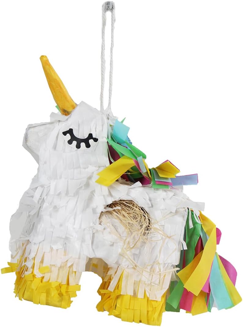 Penn Plax Small Unicorn Piniata Bird Toy - Small