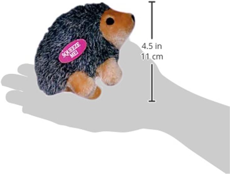 Booda Soft Bite Hedgehog Dog Toy (Medium- 4.75" Long)