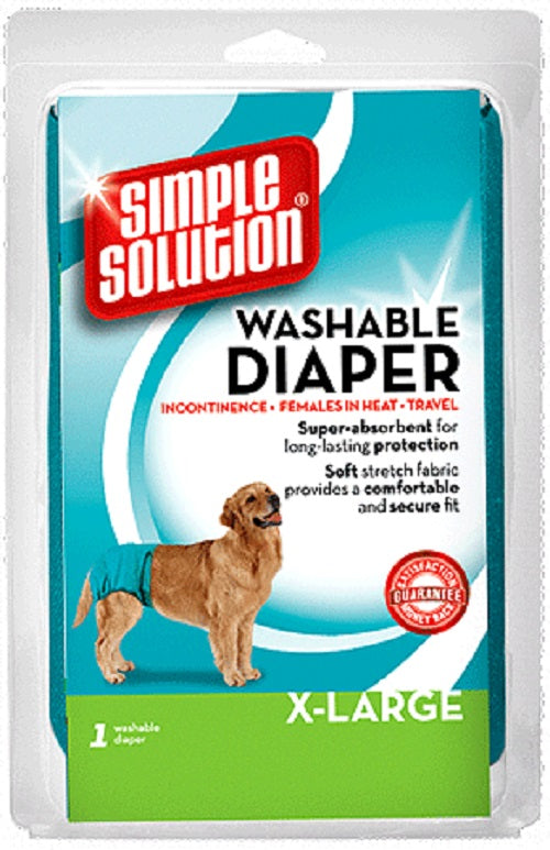 Simple Solution Washable Female Dog Diaper X-Large